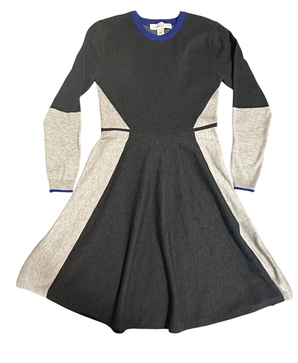 Geometric Sweater Dress